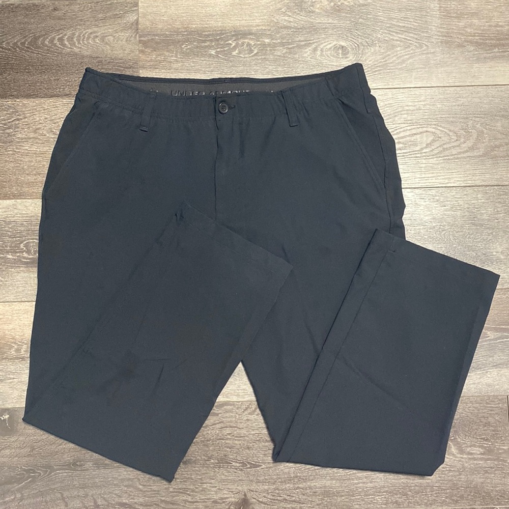 Men’s Under Armour Pants Black Sz 38/30